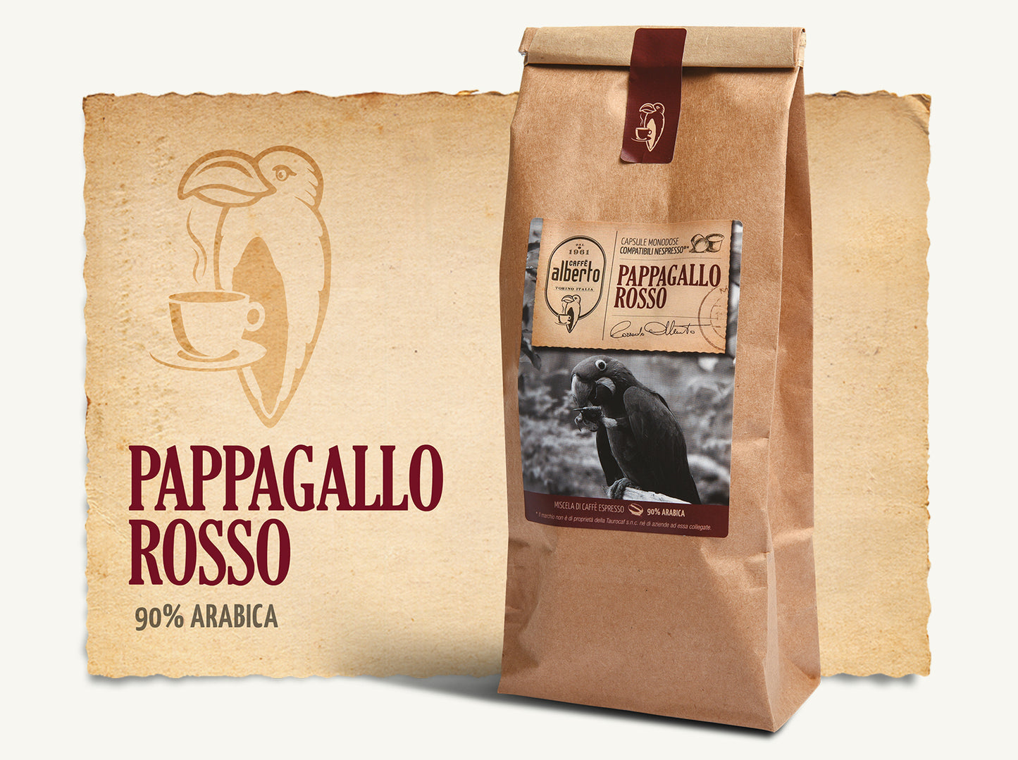 Capsule Nespresso – Pappagallo Rosso (10 buc)